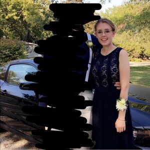Elegant Blue Dress